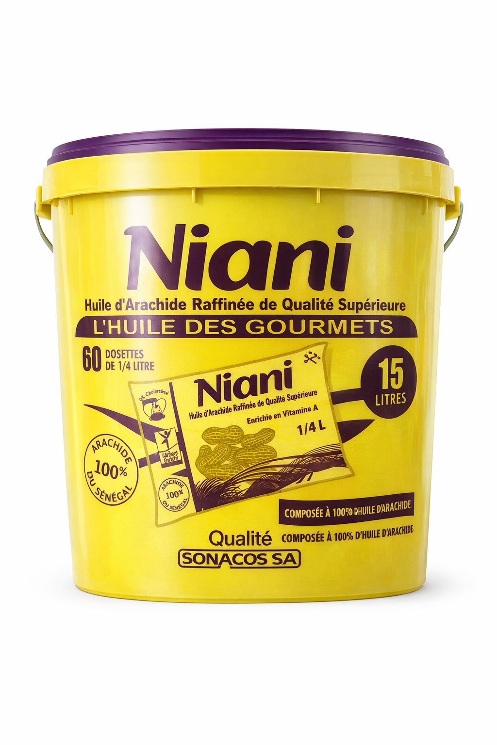 Huile Niani Sceau 250ml X60 sachets - Epicerie Salée-Cuisine| Supermarche Dakar-Senegal